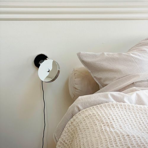 Applique Murale Chrome, H 10cm D 14cm - Starlight