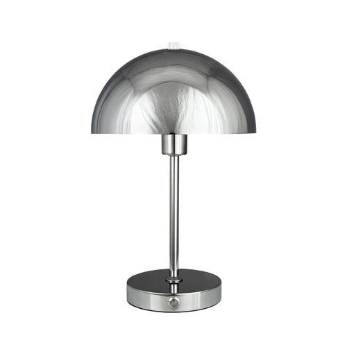 Lampe à Poser En Métal Chrome, H 30 Cm D 20 Cm - Stockholm