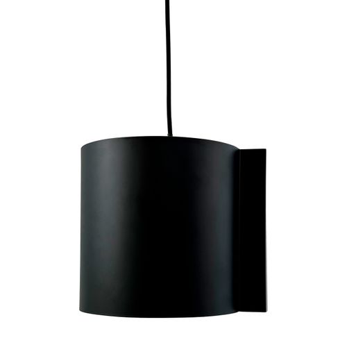 Suspension En Métal Blanc Mat, H 20 Cm D 23 - Wum