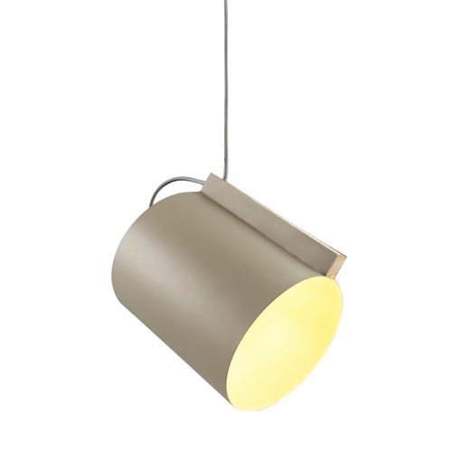 Suspension En Métal Beige Sable, H 24 Cm D 23 - Wum