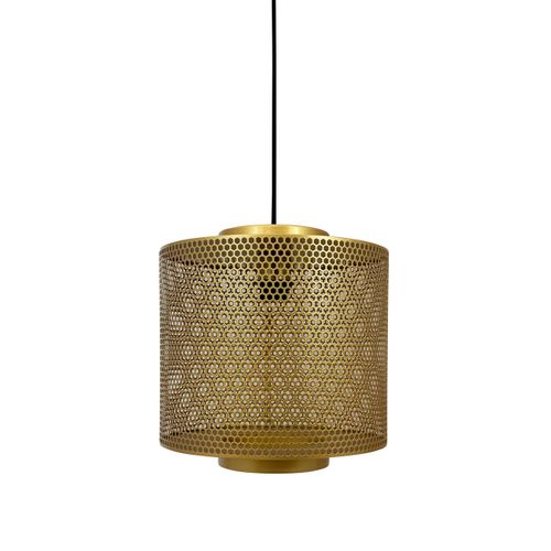 Suspension En Métal Laiton H 35 Cm D 30 Cm - Pau