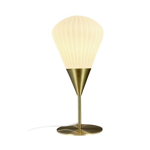 Lampe à Poser En Métal Et En Verre H45,5cm D21cm, Ballon