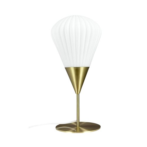 Lampe à Poser En Métal Et En Verre H45,5cm D21cm, Ballon