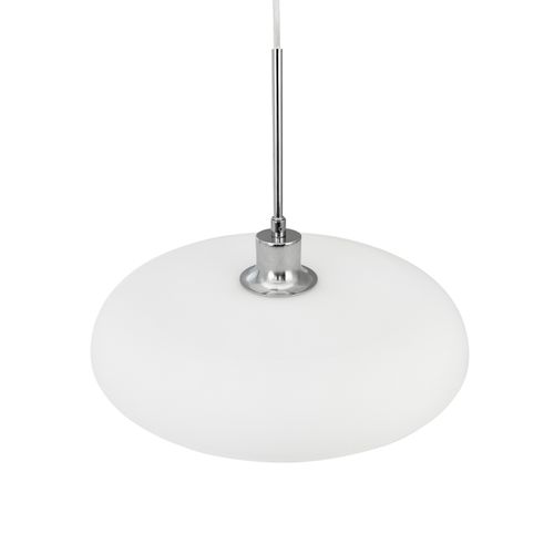 Suspension En Verre Et Chrome, H45 D40 - Ava