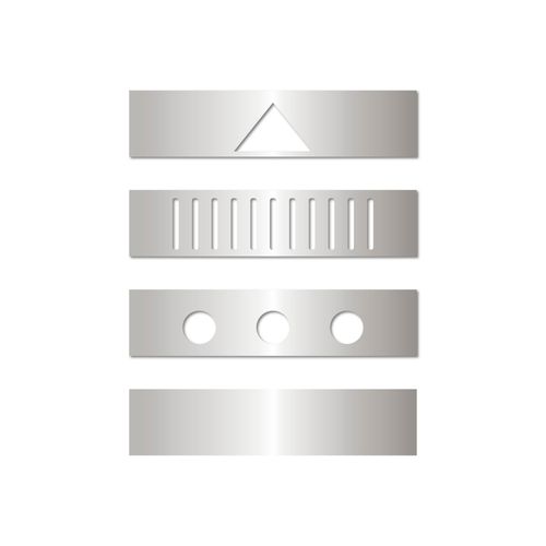 Applique Murale Fold 10 Aluminium Noir, H.14.9 - Ip54 - LED Module / Extérieur