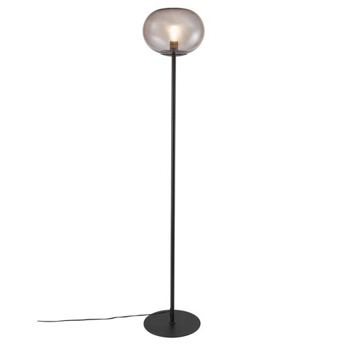 Lampadaire Alton 27,5 Verrerie Noir, H.150 - Ip20 - E27 / Intérieur