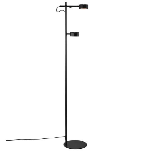 Lampadaire Clyde  Métal Noir, H.138 - Ip20 - LED Module / Intérieur