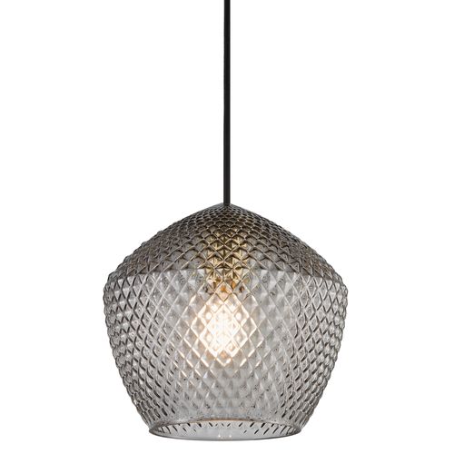 Suspension Orbiform Verrerie Laiton, H.21.5 - Ip20 - E27 / Intérieur
