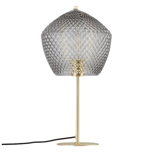 Lampe à Poser Orbiform Verrerie Laiton, H.46.8 - Ip20 - E27 / Intérieur