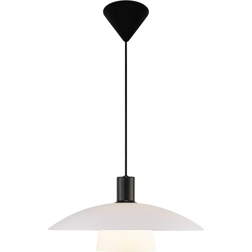 Suspension Verona  Verrerie Noir, H.18.8 - Ip20 - E27 / Intérieur