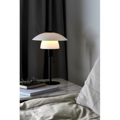 Lampe à Poser Verona  Verrerie Noir, H.40 - Ip20 - E27 / Intérieur