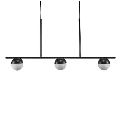 Suspension Contina 3-spot Métal Noir, H.41.3 - Ip20 - G9 / Intérieur