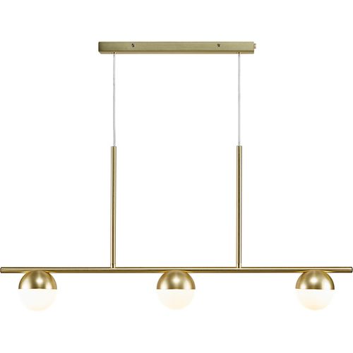 Suspension Contina 3-spot Métal Laiton, H.41.3 - Ip20 - G9 / Intérieur