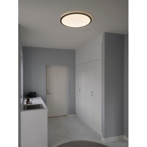 Plafonnier Oja 60 - 2700k - 3-step Matière Plastique Noir, H.3.2 - Ip20 - LED Module / Intérieur