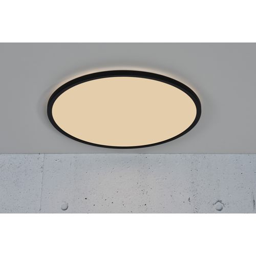 Plafonnier Oja 60 - 2700k - 3-step Matière Plastique Noir, H.3.2 - Ip20 - LED Module / Intérieur
