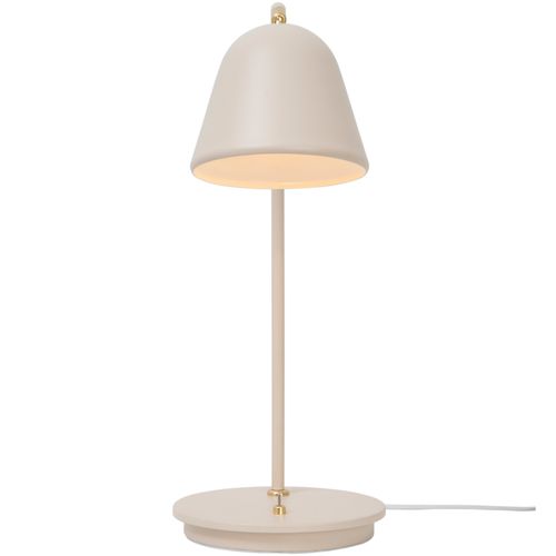Lampe à Poser Fleur 15 Métal Beige, H.49 - Ip20 - E14 / Intérieur