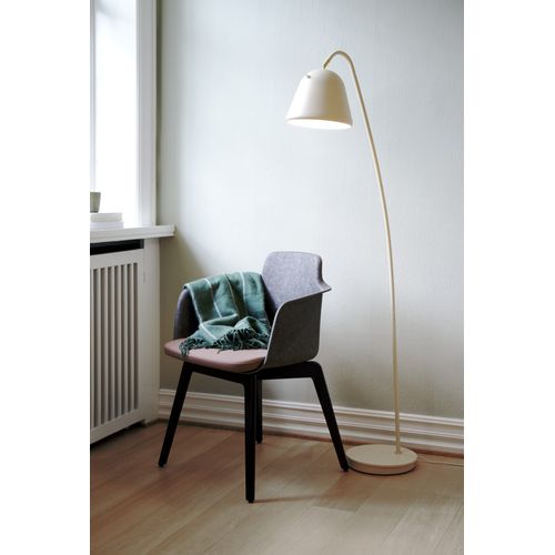 Lampadaire Fleur 24 Métal Beige, H.148 - Ip20 - E27 / Intérieur