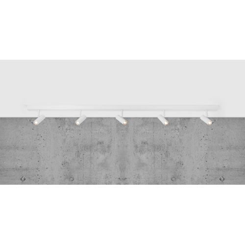 Spot Omari 5-spot Métal Blanc, H.7.5 - Ip20 - LED Module / Intérieur