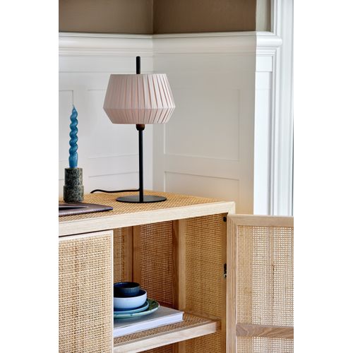 Lampe à Poser Dicte Textile Beige, H.42.5 - Ip20 - E14 / Intérieur