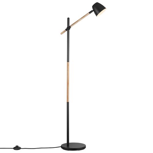 Lampadaire Theo Métal Noir, H.130.5 - Ip20 - Gu10 / Intérieur