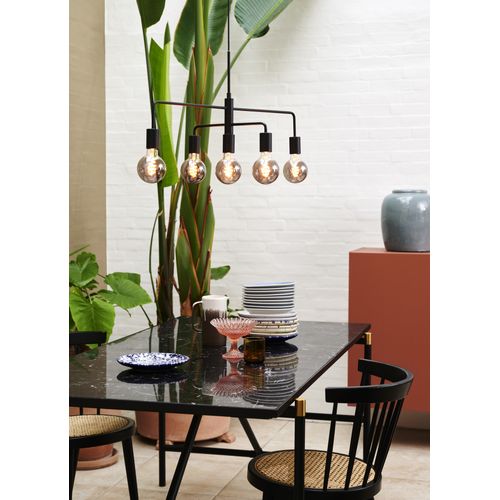 Suspension Gloom  Métal Noir, H.36 - Ip20 - E27 / Intérieur