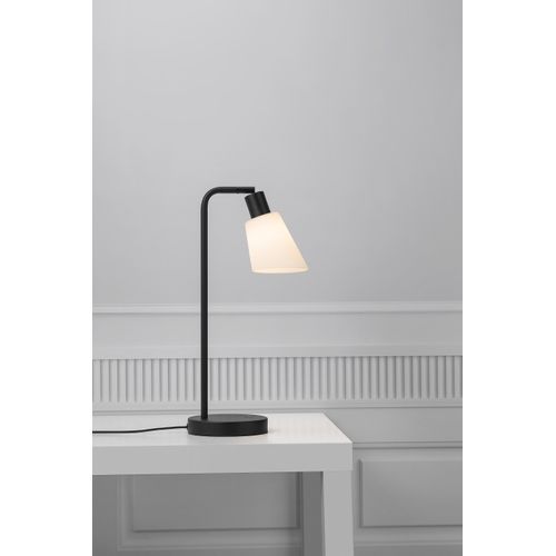 Lampe à Poser Molli Verrerie Noir, H.46 - Ip20 - E14 / Intérieur