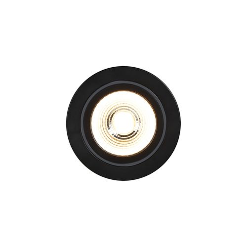 Spot Encastré Alec Matière Plastique Noir, H.6.8 - Ip44 - LED Module / Intérieur