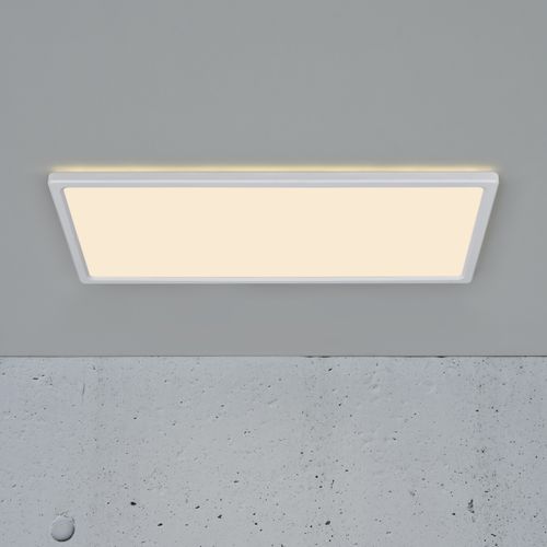 Plafonnier Harlow 60x30 Step Matière Plastique Blanc, H.2.3 - Ip54 - LED Module / Intérieur