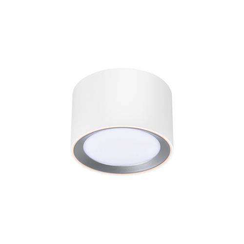 Plafonnier_c Landon Smart Métal Blanc, H.8.2 - Ip44 - LED Module / Intérieur