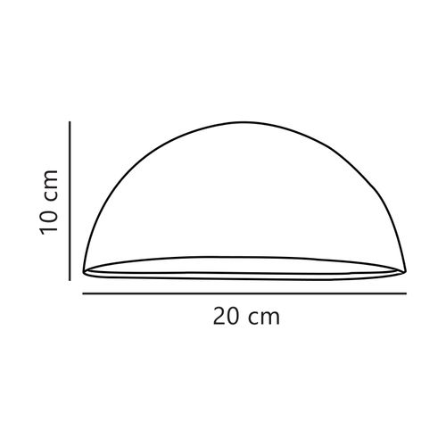 Applique Murale Scorpius  Métal Sablé, H.10 - Ip33 - E14 / Extérieur