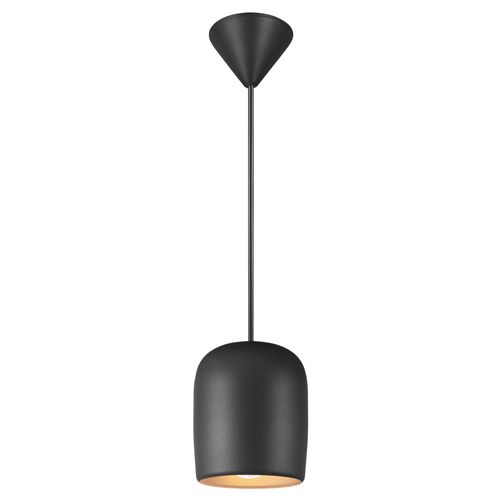 Suspension Luminaire Notti 10 Métal Noir H. 12 Ip20 -intérieur