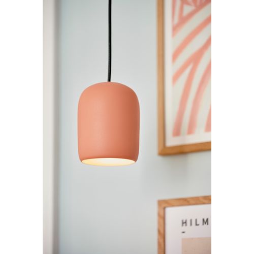 Suspension Luminaire Notti 10 Métal Terracotta H. 12 Ip20 -intérieur