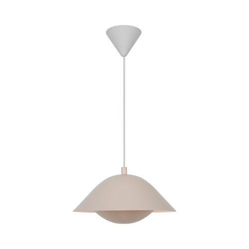 Suspension Freya 35 Métal Beige, H.17 - Ip20 - E27 / Intérieur