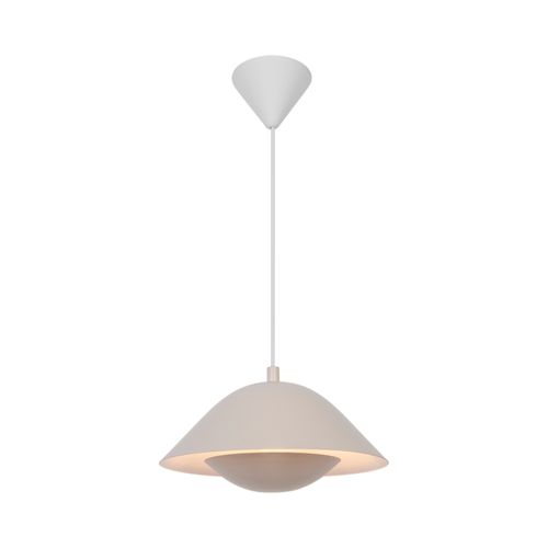 Suspension Freya 35 Métal Beige, H.17 - Ip20 - E27 / Intérieur