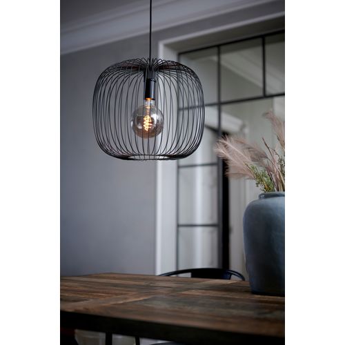 Suspension Beroni 40 Métal Noir, H.33 - Ip20 - E27 / Intérieur