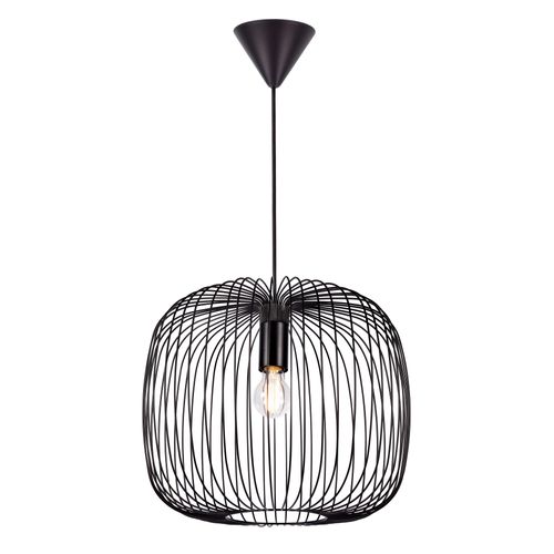 Suspension Beroni 40 Métal Noir, H.33 - Ip20 - E27 / Intérieur