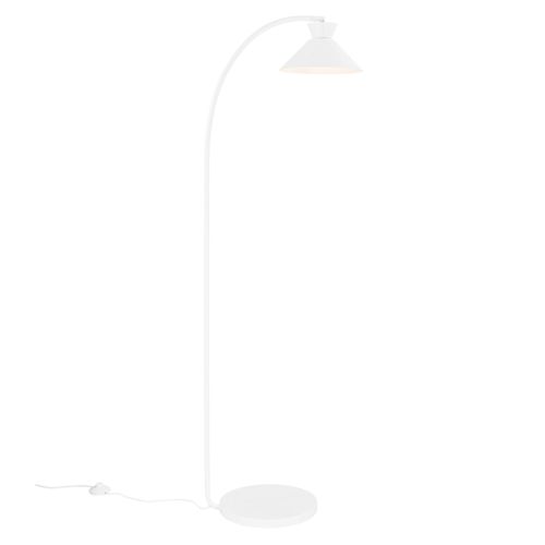 Lampadaire Dial  Métal Blanc, H.150 - Ip20 - E27 / Intérieur
