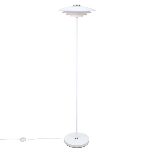 Lampadaire Bretagne  Métal Blanc, H.150 - Ip20 - G9 / Intérieur