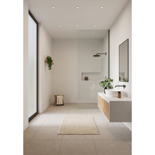 Spot Encastré Luminaire Umberto Aluminium Blanc H. 8 Ip44 -intérieur