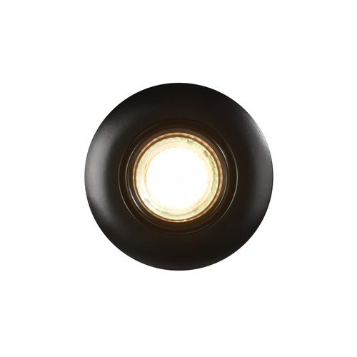 Spot Encastré Luminaire Umberto Aluminium Noir H. 8 Ip44 -intérieur