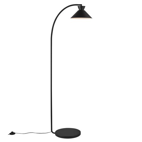 Lampadaire Dial  Métal Noir, H.150 - Ip20 - E27 / Intérieur