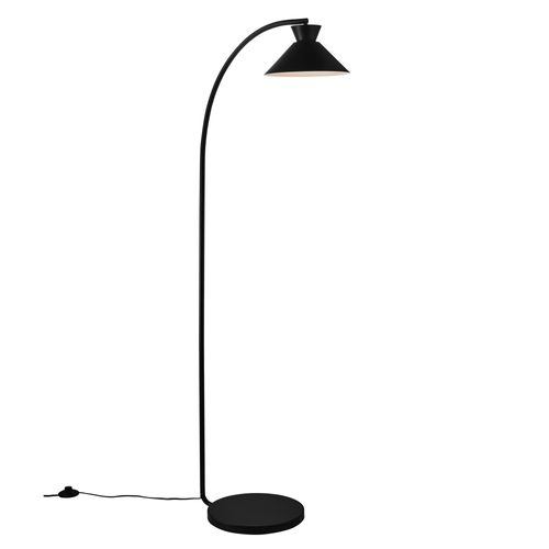 Lampadaire Dial  Métal Noir, H.150 - Ip20 - E27 / Intérieur