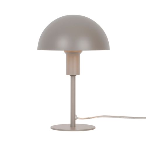 Lampe à Poser Ellen Mini Métal Marron Clair, H.25 - Ip20 - E14 / Intérieur