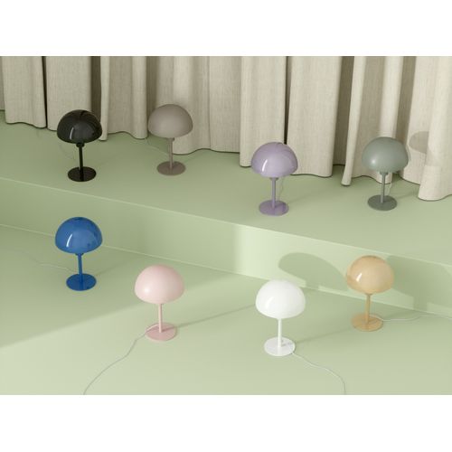 Lampe à Poser Ellen Mini Métal Jaune, H.25 - Ip20 - E14 / Intérieur