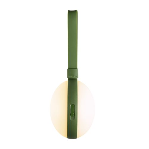 Luminaire Nomade Luminaire Bring 12 Matière Plastique Blanc/vert H. 26 Ip54 -extérieur