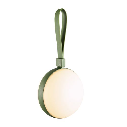 Luminaire Nomade Luminaire Bring 12 Matière Plastique Blanc/vert H. 26 Ip54 -extérieur