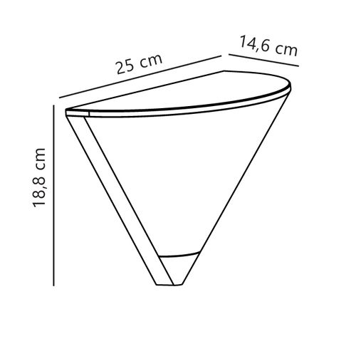 Applique Murale Noorstad  Matière Plastique Noir, H.18.8 - Ip44 - E27 / Extérieur