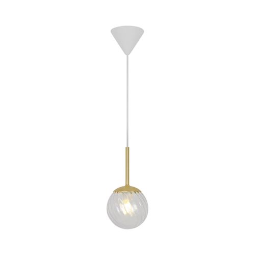 Suspension Chisell 15 Métal Laiton, H.28 - Ip20 - E14 / Intérieur