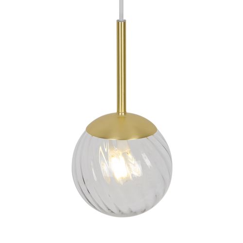 Suspension Chisell 15 Métal Laiton, H.28 - Ip20 - E14 / Intérieur