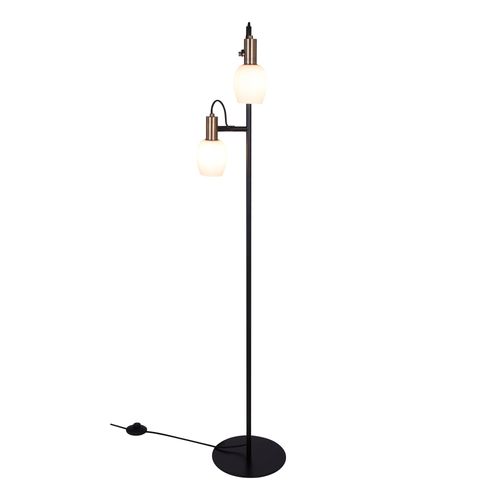 Lampadaire Arild  Métal Noir, H.140 - Ip20 - E14 / Intérieur